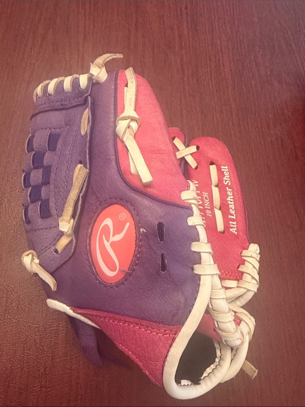 Kids Rawlings baseball glove